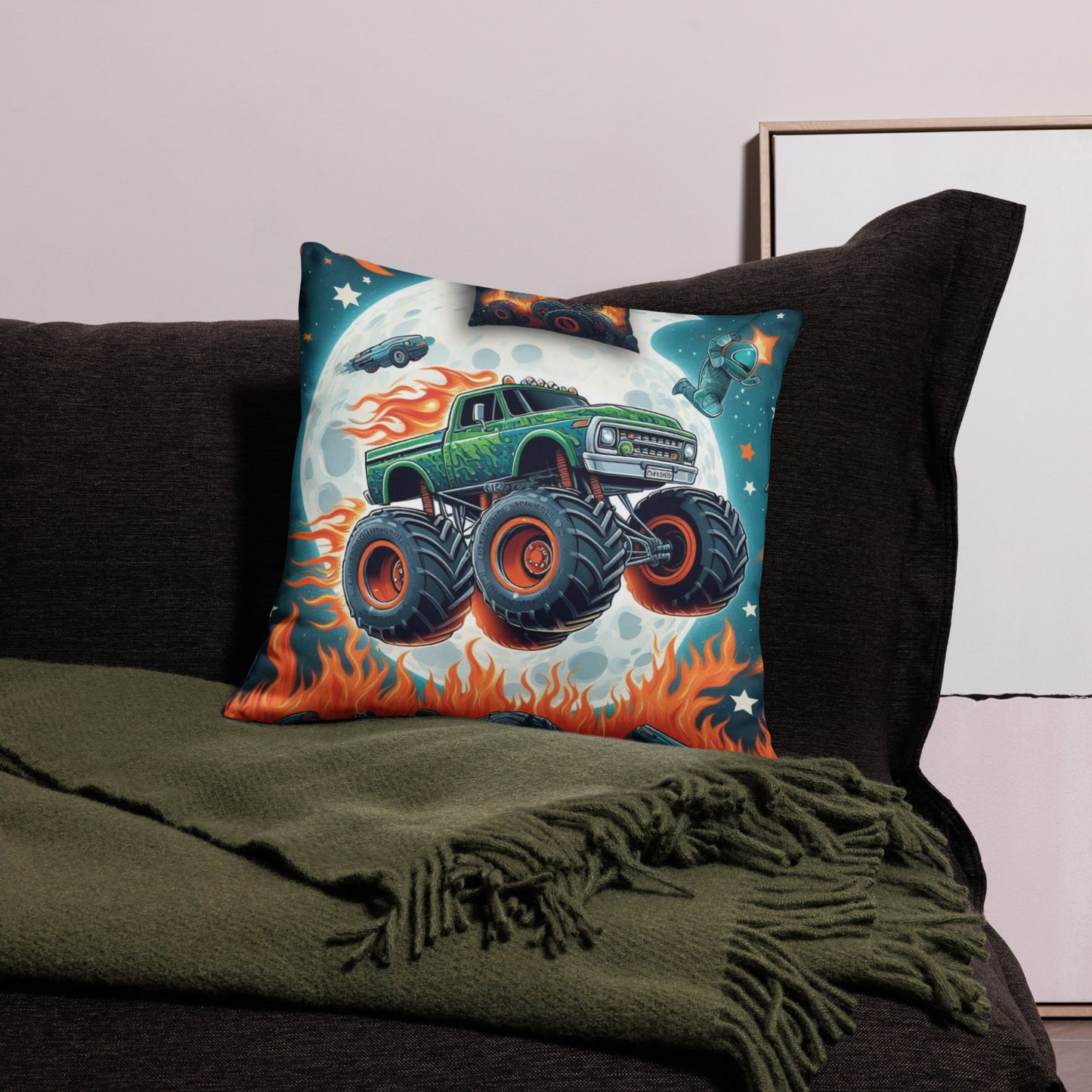 Monster Truck MonsterDream©️ Classic Pillow